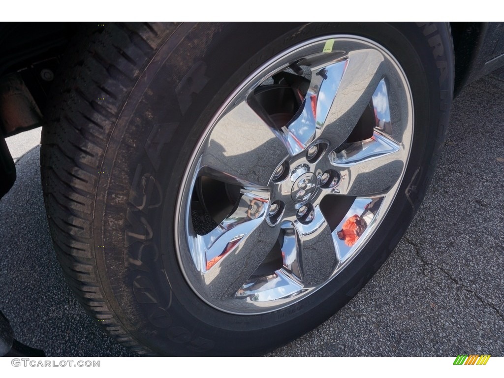 2017 1500 Big Horn Crew Cab - Maximum Steel Metallic / Black/Diesel Gray photo #5