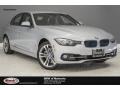 Glacier Silver Metallic 2017 BMW 3 Series 330e iPerfomance Sedan