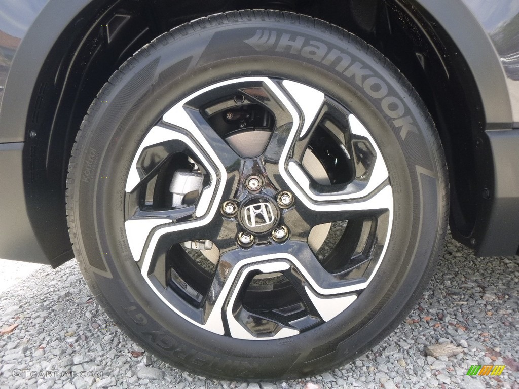 2017 CR-V Touring AWD - Gunmetal Metallic / Gray photo #5
