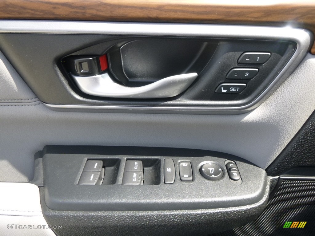 2017 CR-V Touring AWD - Gunmetal Metallic / Gray photo #9