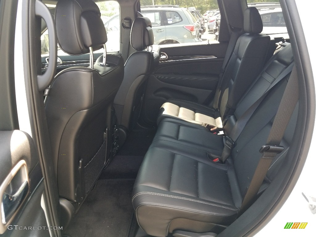 2017 Grand Cherokee Overland 4x4 - Bright White / Black photo #8
