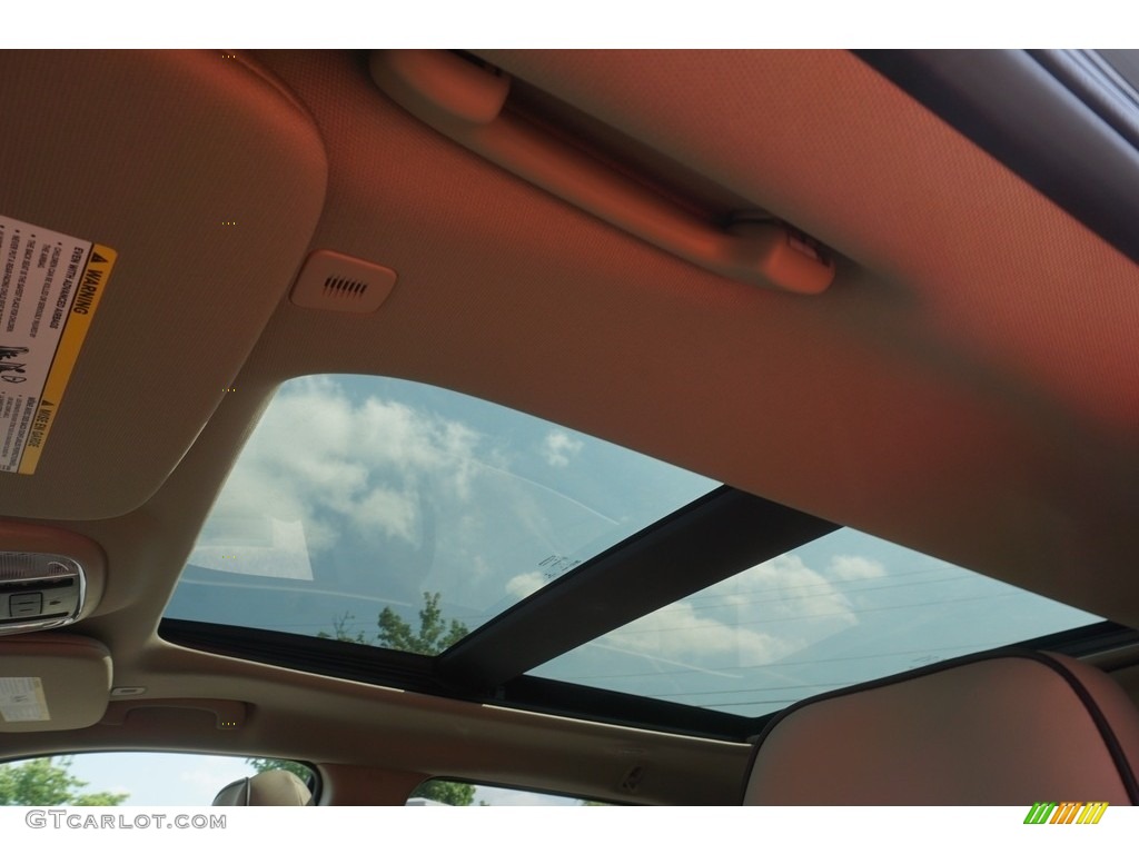 2017 Grand Cherokee Overland 4x4 - Diamond Black Crystal Pearl / Brown/Light Frost Beige photo #9