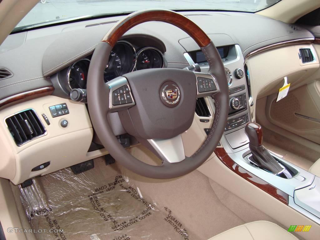 2009 CTS Sedan - Black Raven / Cashmere/Cocoa photo #9