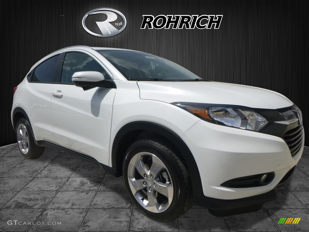 2017 HR-V EX-L AWD - White Orchid Pearl / Gray photo #1
