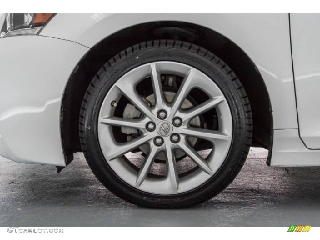 2012 CT 200h Hybrid Premium - Starfire White Pearl / Caramel Nuluxe photo #8