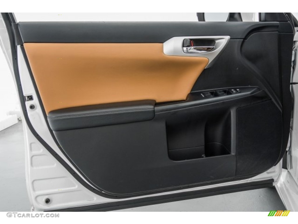 2012 CT 200h Hybrid Premium - Starfire White Pearl / Caramel Nuluxe photo #23