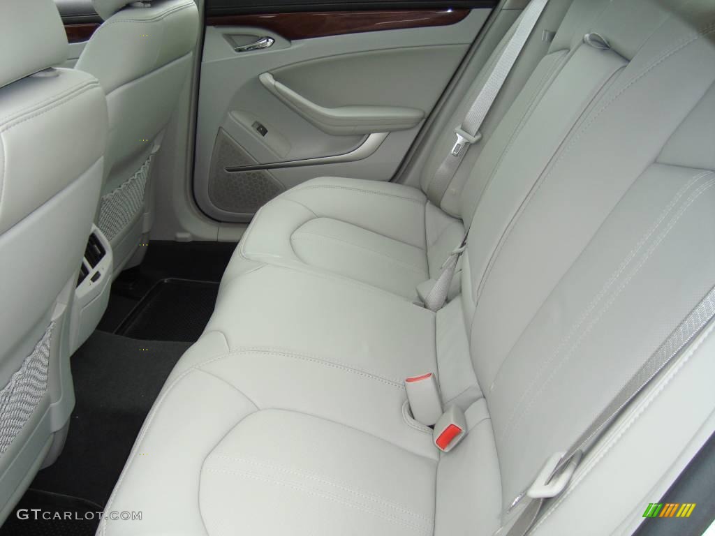 2009 CTS 4 AWD Sedan - White Diamond Tri-Coat / Light Titanium/Ebony photo #9