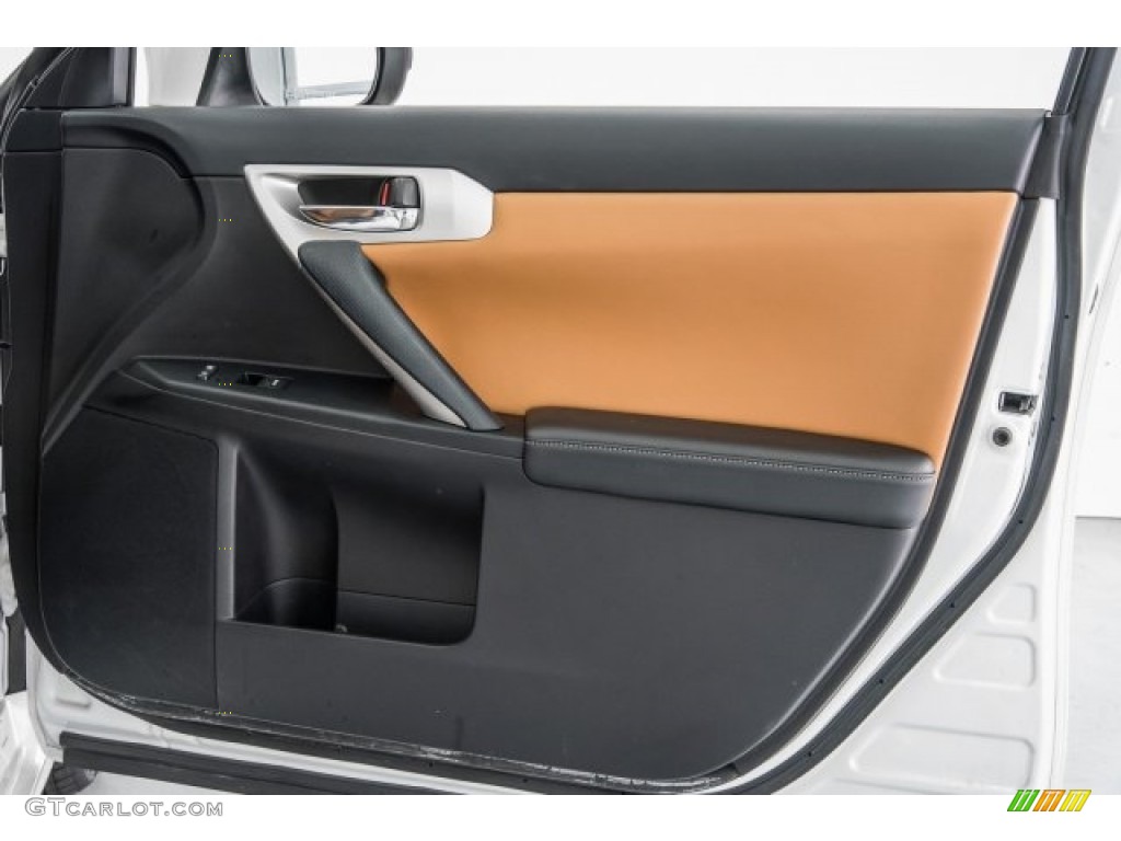 2012 CT 200h Hybrid Premium - Starfire White Pearl / Caramel Nuluxe photo #27