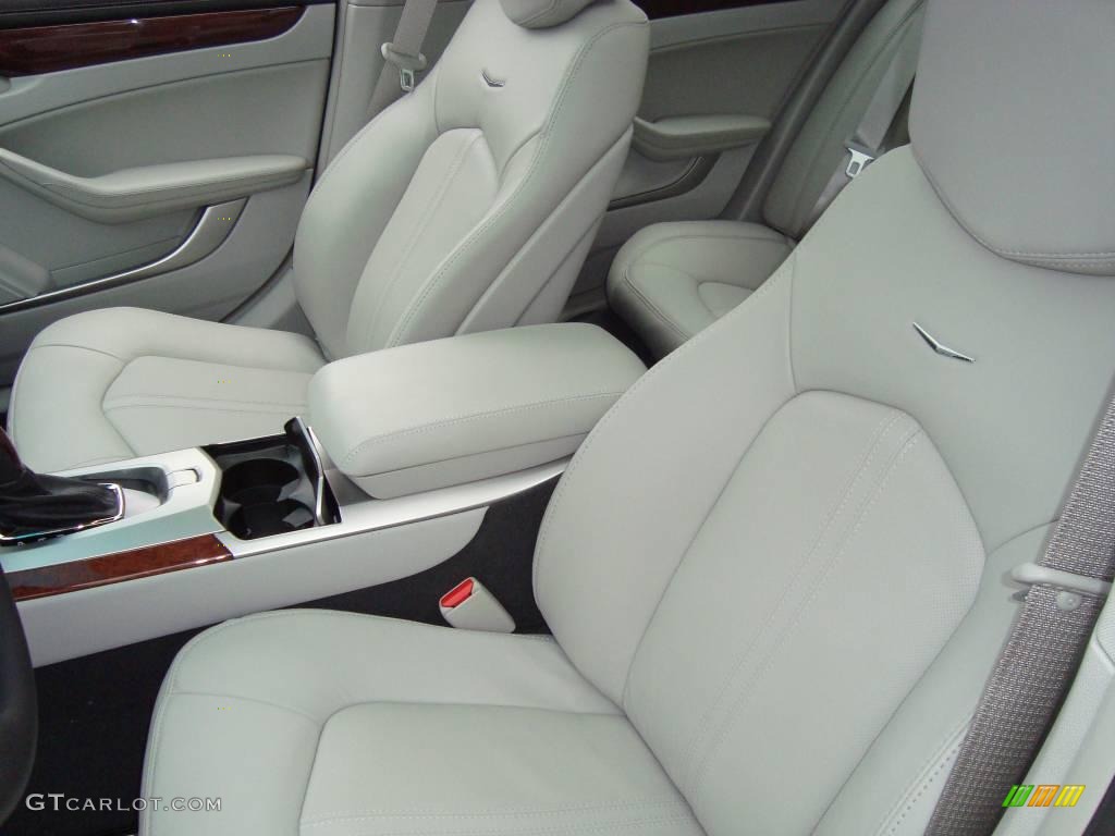 2009 CTS 4 AWD Sedan - White Diamond Tri-Coat / Light Titanium/Ebony photo #12