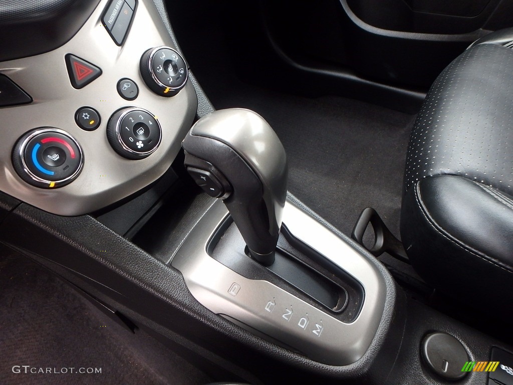 2012 Sonic LTZ Sedan - Black / Jet Black/Dark Titanium photo #12