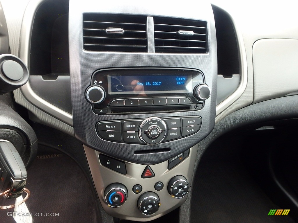 2012 Sonic LTZ Sedan - Black / Jet Black/Dark Titanium photo #13