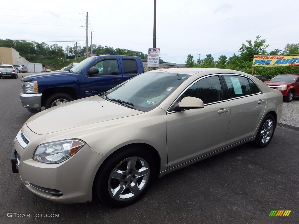 2010 Malibu LT Sedan - Gold Mist Metallic / Cocoa/Cashmere photo #1