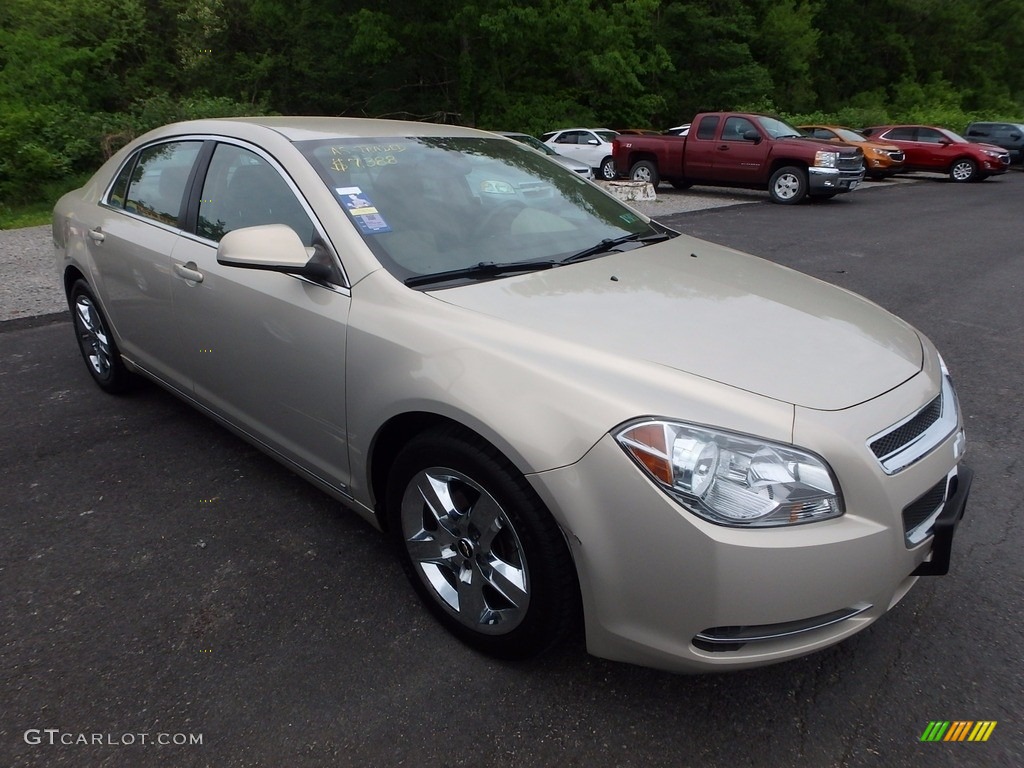 2010 Malibu LT Sedan - Gold Mist Metallic / Cocoa/Cashmere photo #5