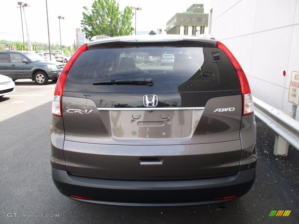 2014 CR-V EX-L AWD - Urban Titanium Metallic / Black photo #5