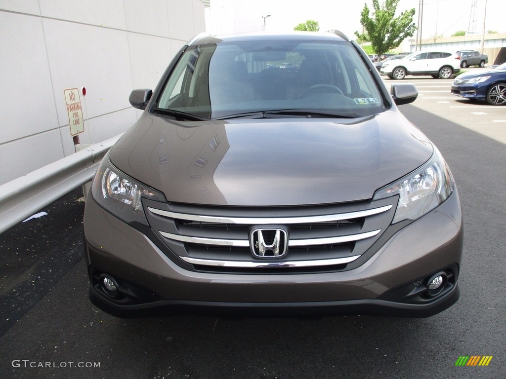 2014 CR-V EX-L AWD - Urban Titanium Metallic / Black photo #8