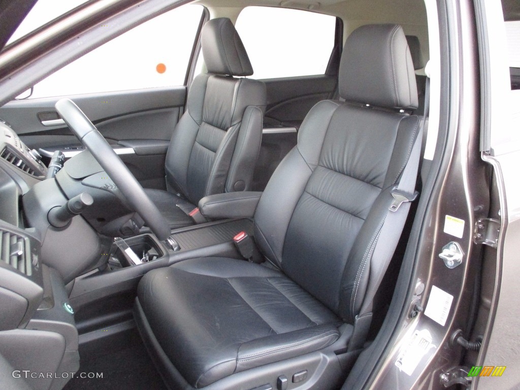 2014 CR-V EX-L AWD - Urban Titanium Metallic / Black photo #12