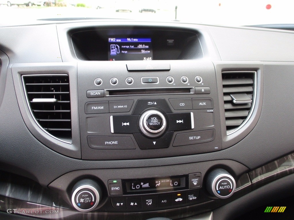 2014 CR-V EX-L AWD - Urban Titanium Metallic / Black photo #16