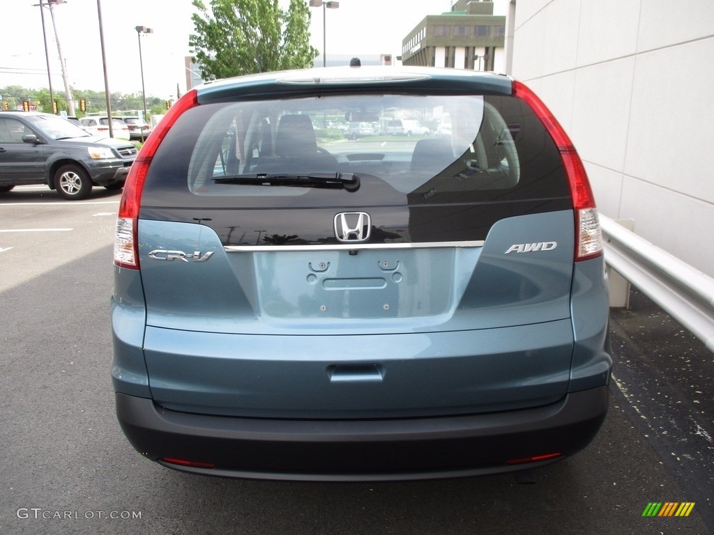 2014 CR-V LX AWD - Mountain Air Metallic / Black photo #5