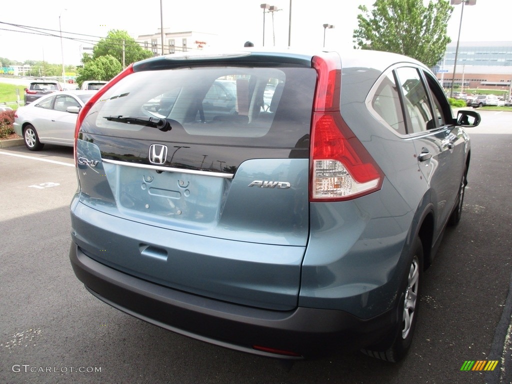 2014 CR-V LX AWD - Mountain Air Metallic / Black photo #6