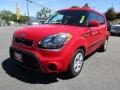 2013 Molten Red Kia Soul 1.6  photo #3