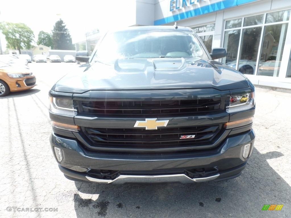 2017 Silverado 1500 LT Double Cab 4x4 - Graphite Metallic / Dark Ash/Jet Black photo #2