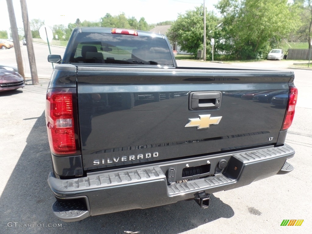 2017 Silverado 1500 LT Double Cab 4x4 - Graphite Metallic / Dark Ash/Jet Black photo #7