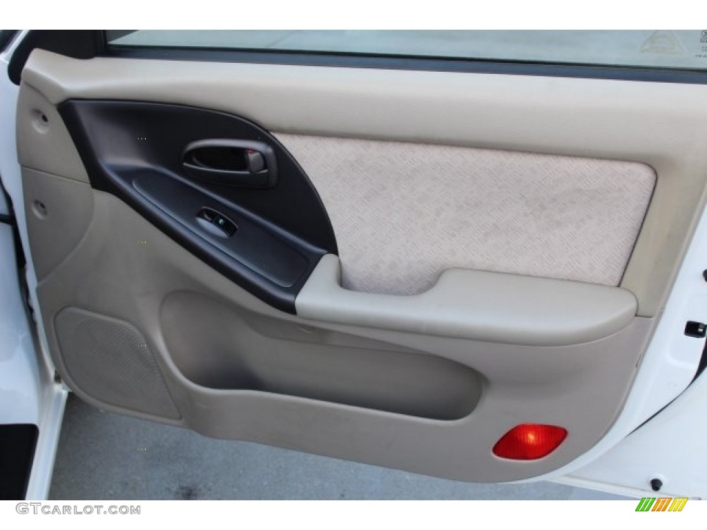 2005 Elantra GLS Sedan - Nordic White / Beige photo #21