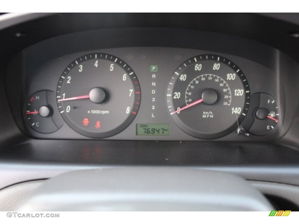 2005 Elantra GLS Sedan - Nordic White / Beige photo #25