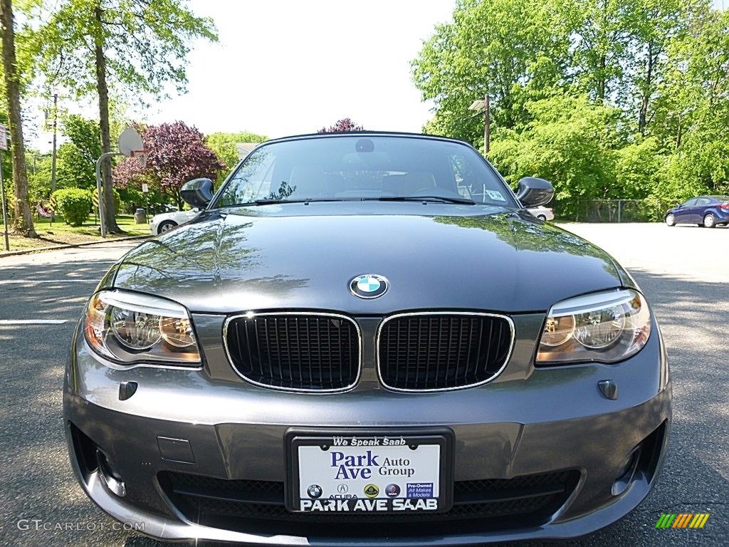 2013 1 Series 128i Convertible - Mineral Gray Metallic / Savanna Beige photo #9