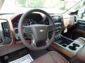  2017 Silverado 3500HD High Country Crew Cab Dual Rear Wheel 4x4 High Country Saddle Interior