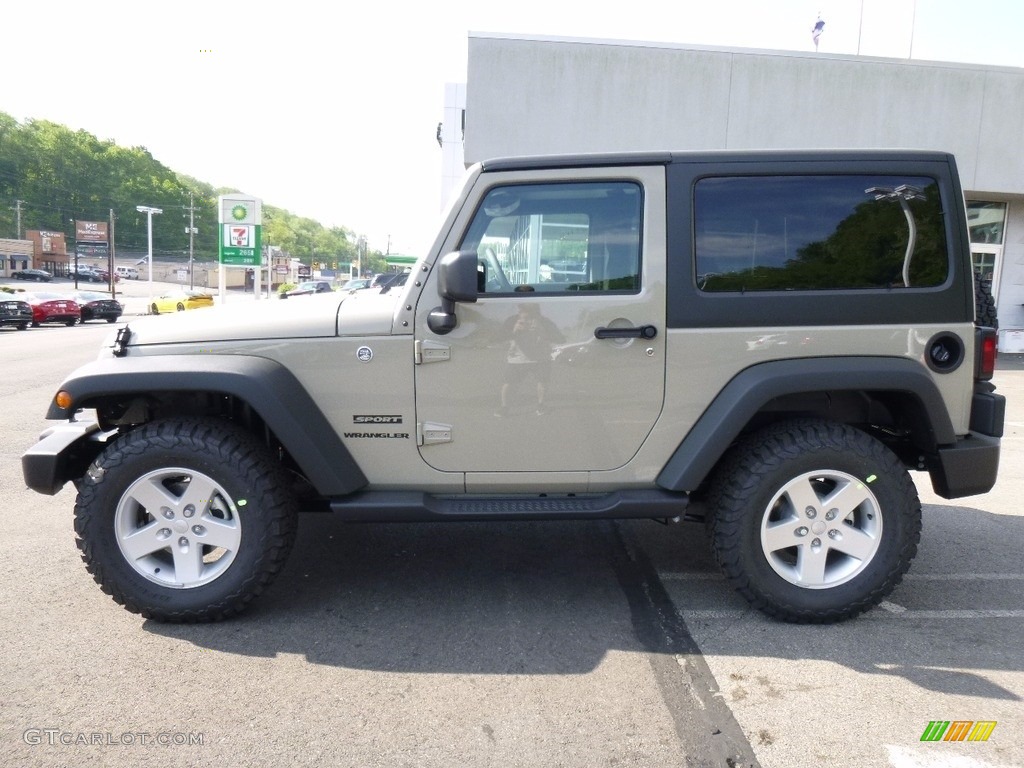 2017 Wrangler Sport 4x4 - Gobi / Black photo #2