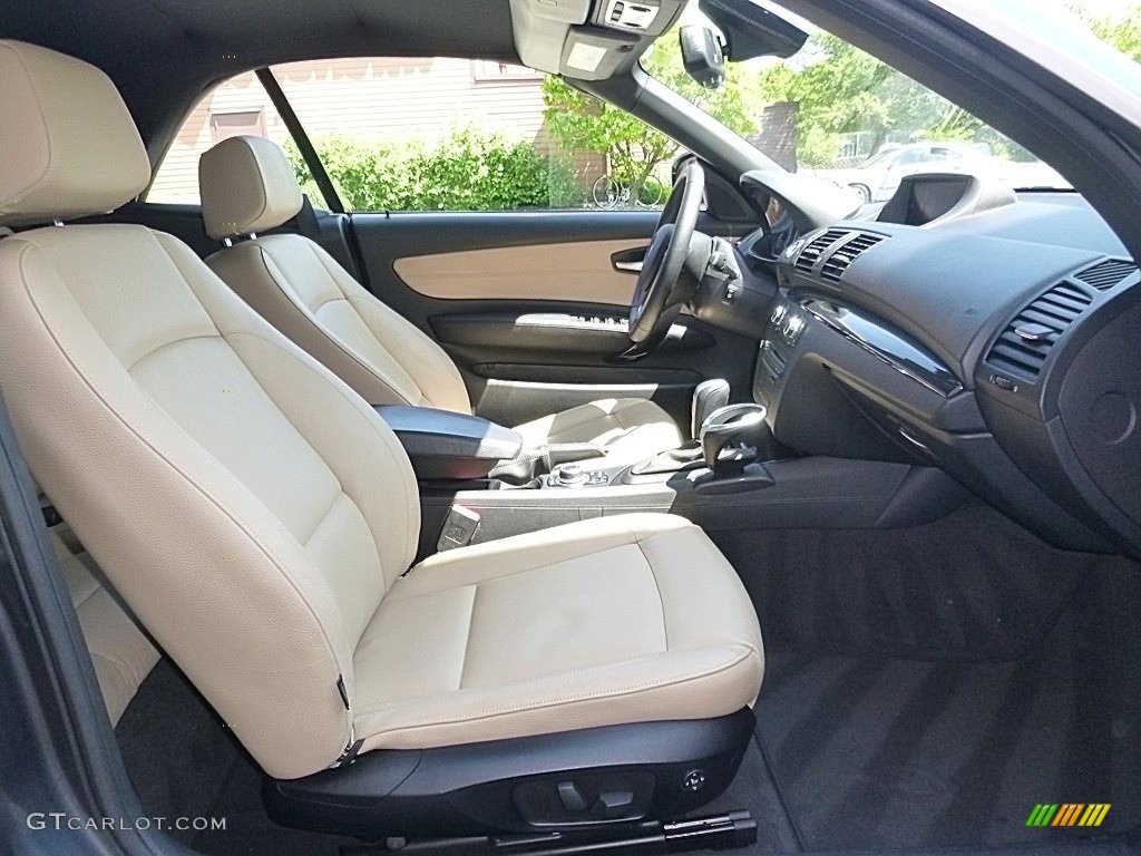 2013 1 Series 128i Convertible - Mineral Gray Metallic / Savanna Beige photo #28