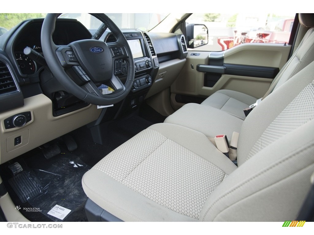 2017 F150 XLT SuperCrew 4x4 - Bronze Fire / Light Camel photo #8