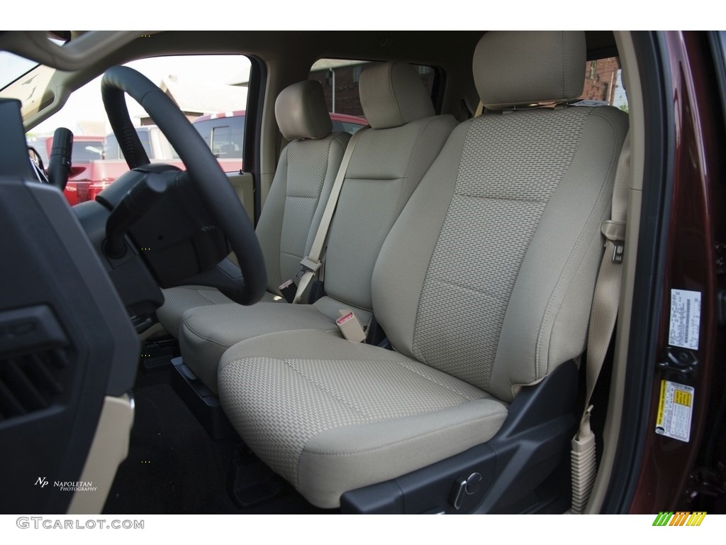 2017 F150 XLT SuperCrew 4x4 - Bronze Fire / Light Camel photo #9