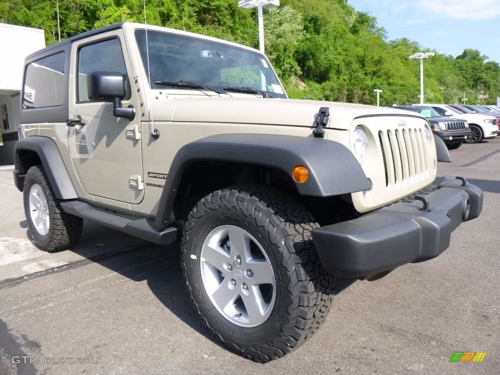 2017 Wrangler Sport 4x4 - Gobi / Black photo #9