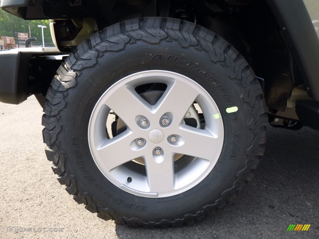 2017 Wrangler Sport 4x4 - Gobi / Black photo #11