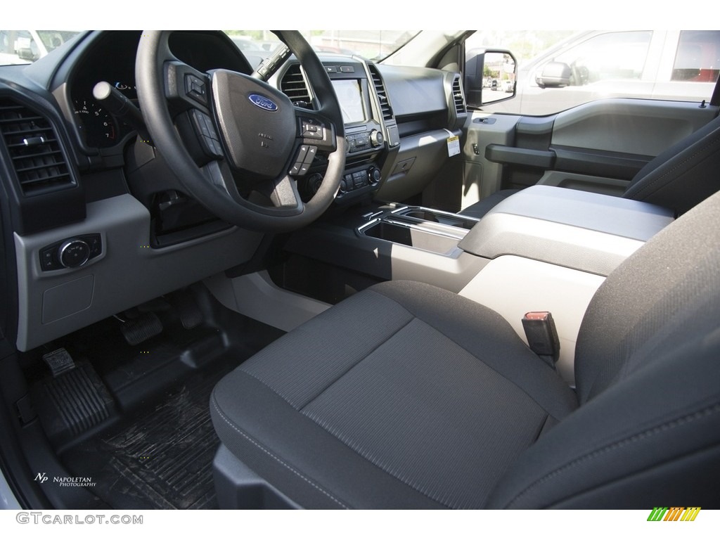2017 F150 XL SuperCrew 4x4 - Oxford White / Black photo #5