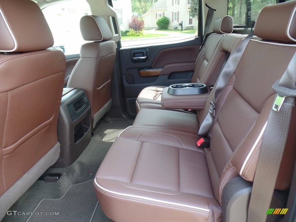 2017 Chevrolet Silverado 3500HD High Country Crew Cab Dual Rear Wheel 4x4 Rear Seat Photo #120551193