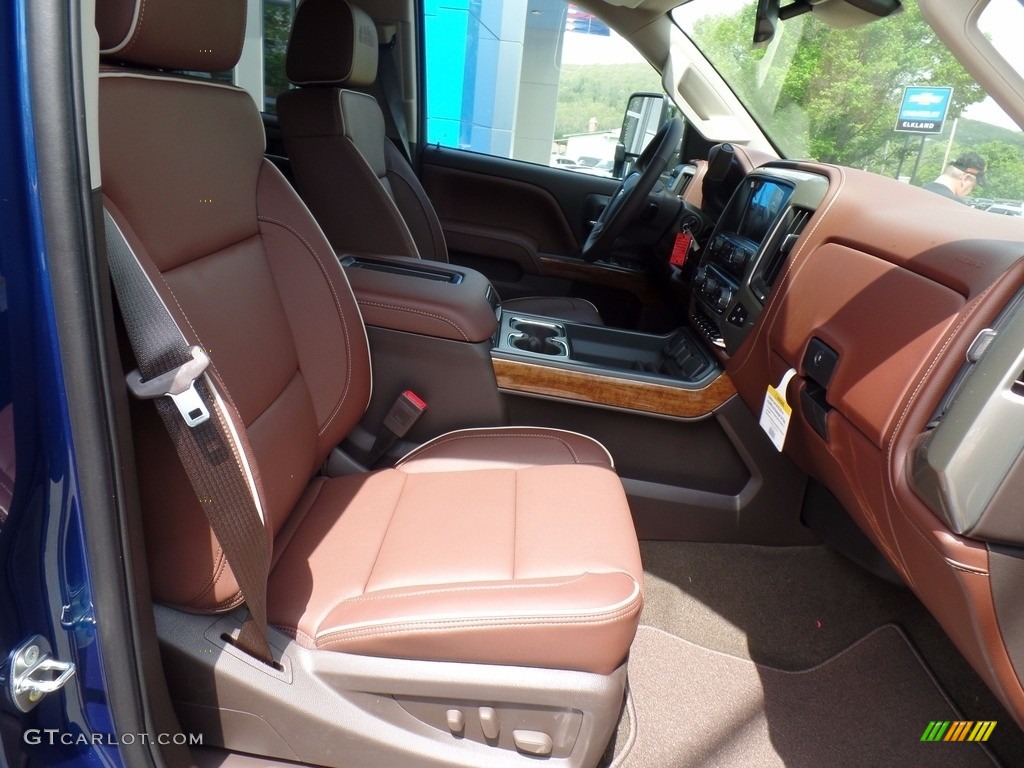 High Country Saddle Interior 2017 Chevrolet Silverado 3500HD High Country Crew Cab Dual Rear Wheel 4x4 Photo #120551448