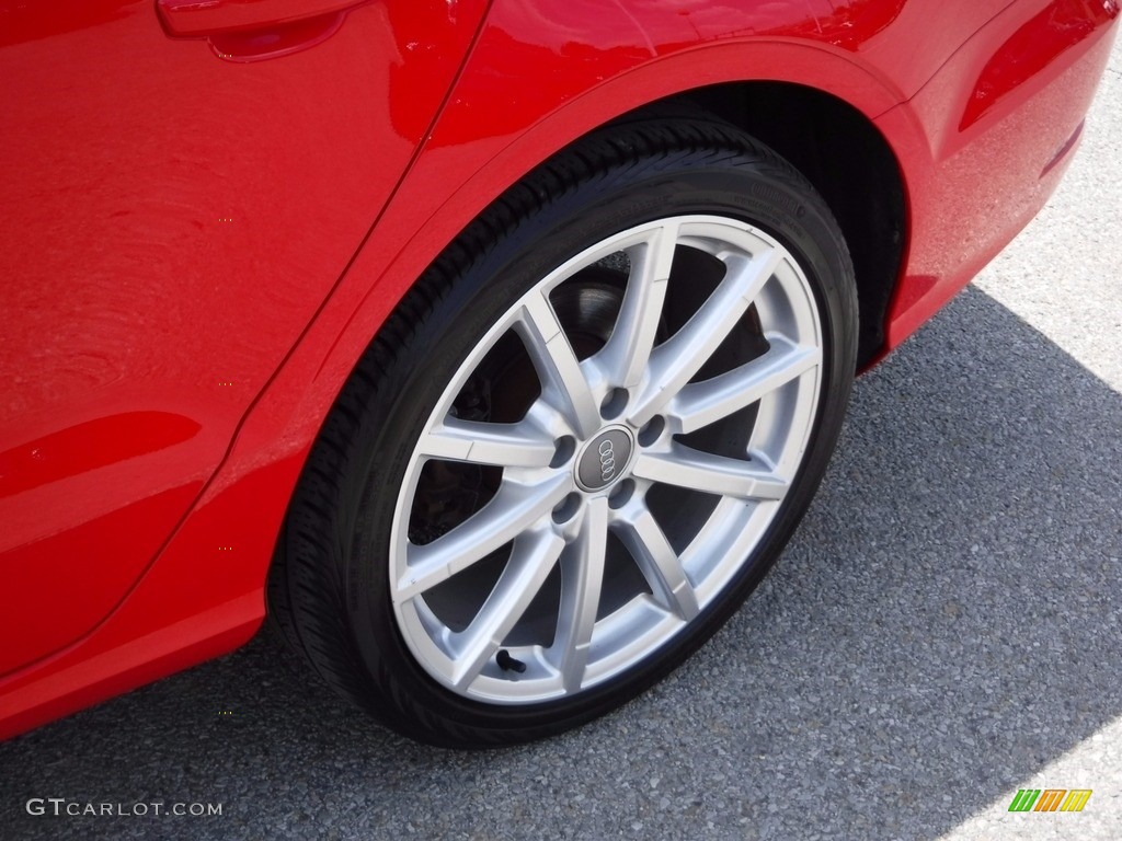 2015 A3 2.0 Premium Plus quattro - Brilliant Red / Black photo #4