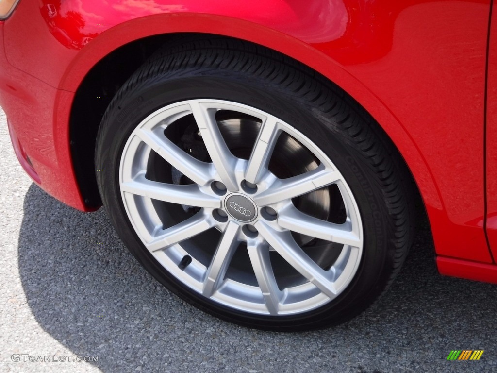 2015 A3 2.0 Premium Plus quattro - Brilliant Red / Black photo #5