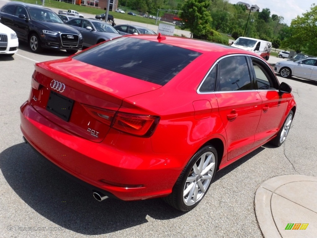 2015 A3 2.0 Premium Plus quattro - Brilliant Red / Black photo #12