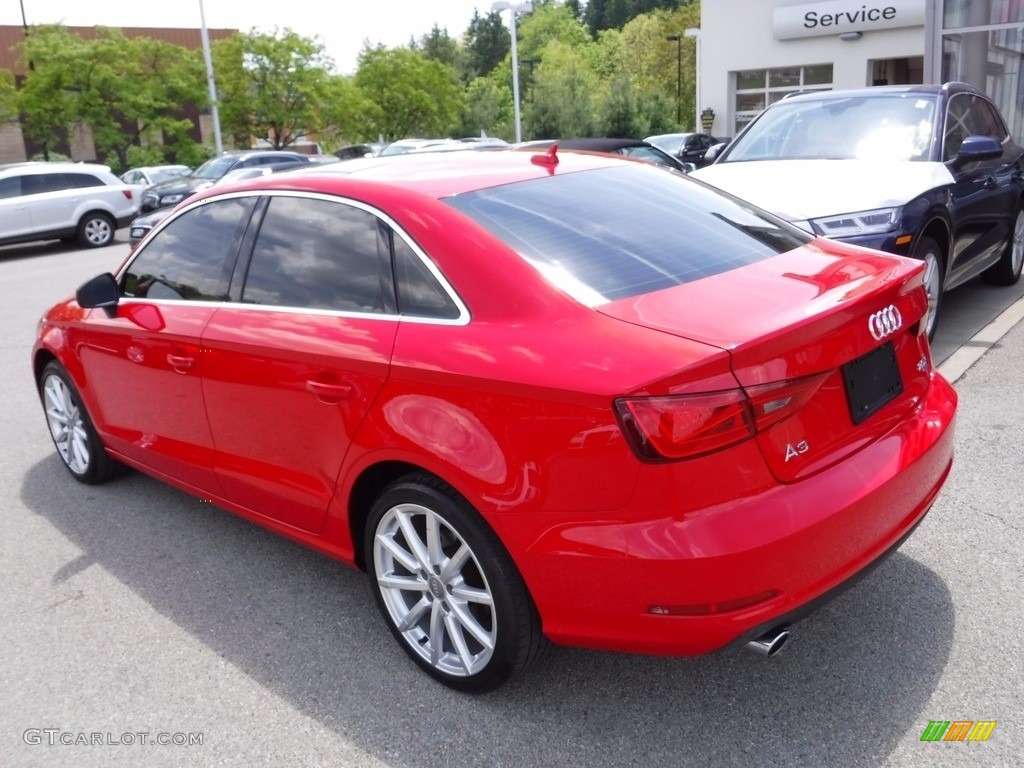 2015 A3 2.0 Premium Plus quattro - Brilliant Red / Black photo #15