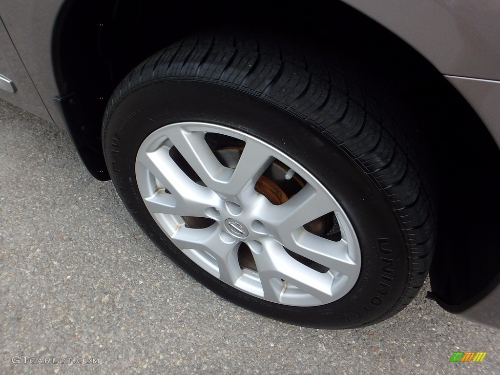2011 Rogue SV AWD - Gotham Gray Metallic / Gray photo #10