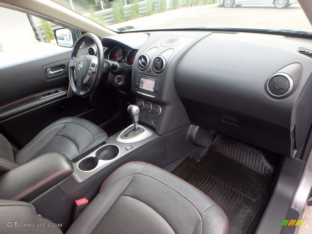 2011 Rogue SV AWD - Gotham Gray Metallic / Gray photo #12