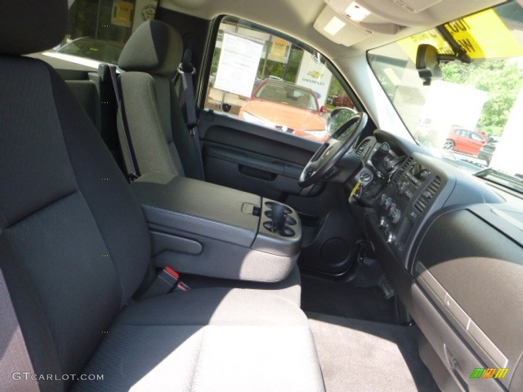2012 Silverado 1500 LT Regular Cab 4x4 - Silver Ice Metallic / Ebony photo #11