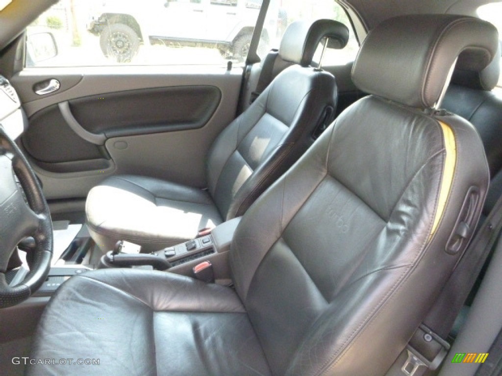 2002 9-3 SE Convertible - Cosmic Blue Metallic / Charcoal Gray photo #14