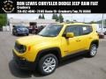 2017 Solar Yellow Jeep Renegade Latitude 4x4  photo #1