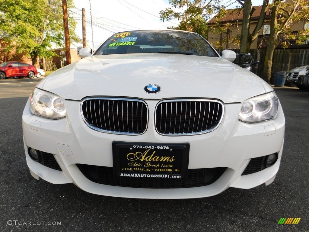 2011 3 Series 335i xDrive Coupe - Alpine White / Cream Beige photo #2