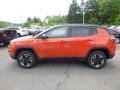 Spitfire Orange 2017 Jeep Compass Trailhawk 4x4 Exterior